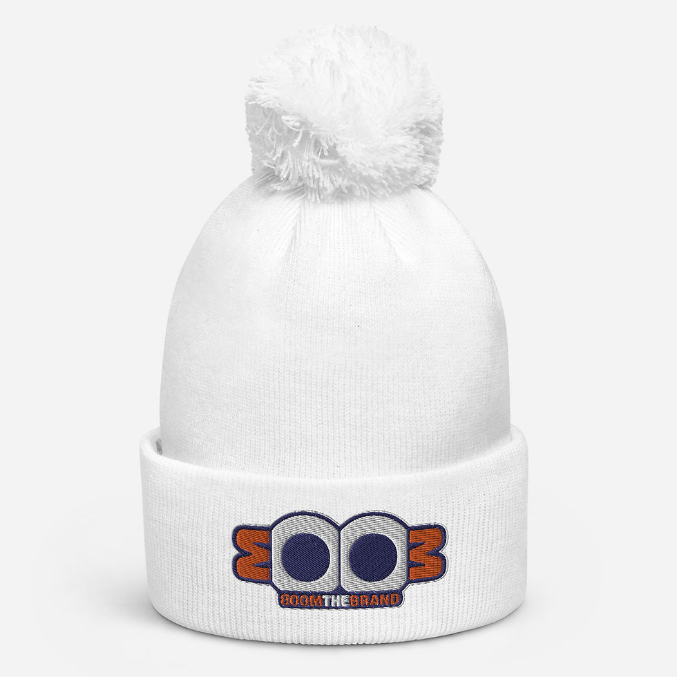 Miniatura: Pom pom beanie Boom