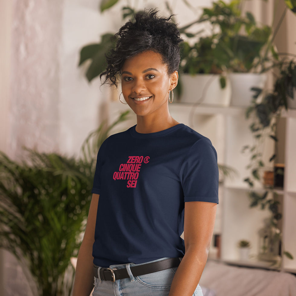 Miniatura: Unisex T-Shirt ZERO CINQUE QUATTRO SEI