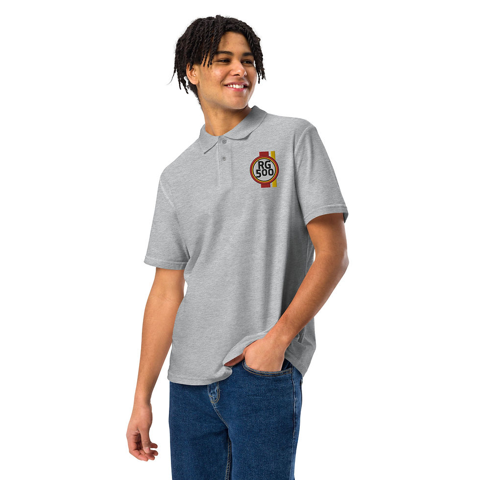 Miniatura: Unisex pique polo shirt RG3