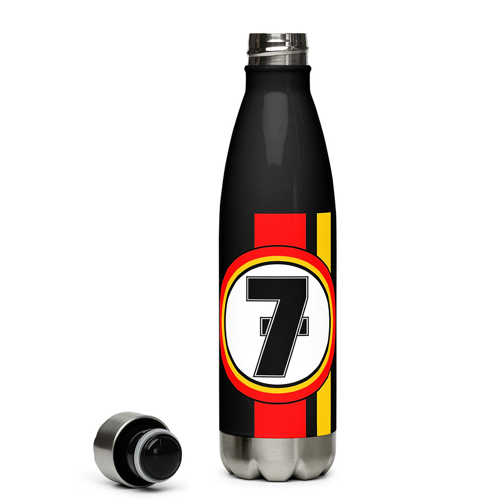Miniatura: Stainless steel water bottle Seven3