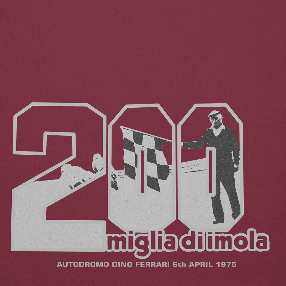 Miniatura: 200 Miglia 1975 Felpa Cappuccio W Unisex