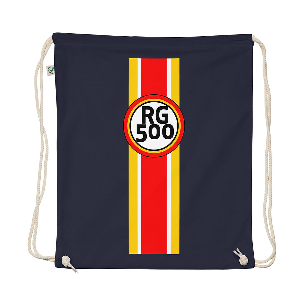 Miniatura: Organic cotton drawstring bag RG2