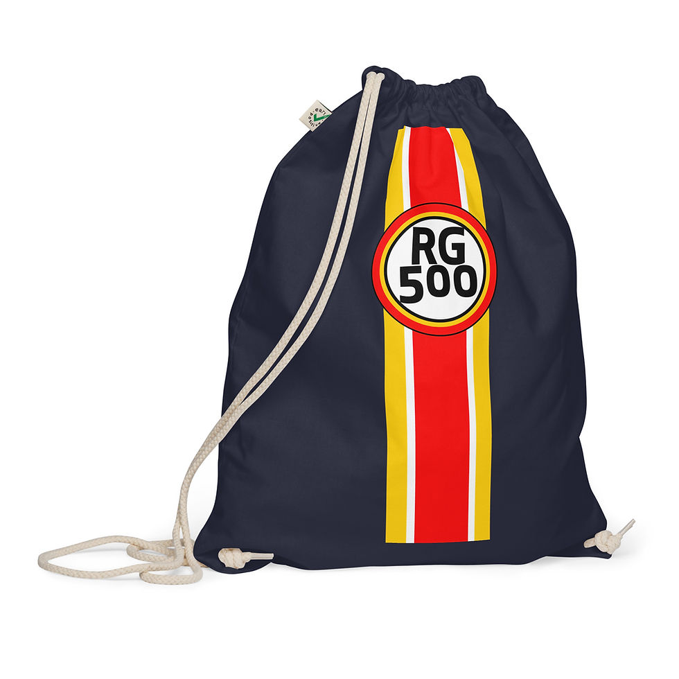 Miniatura: Organic cotton drawstring bag RG2