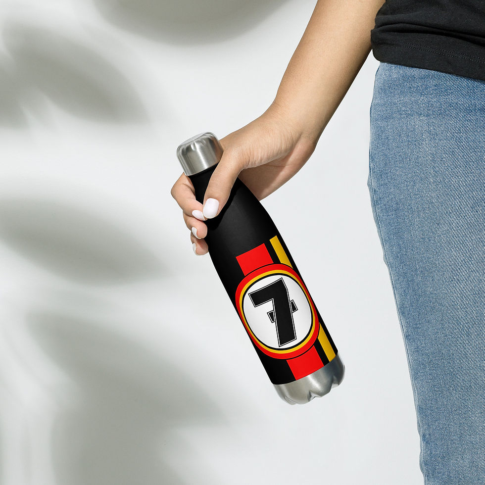 Miniatura: Stainless steel water bottle Seven3