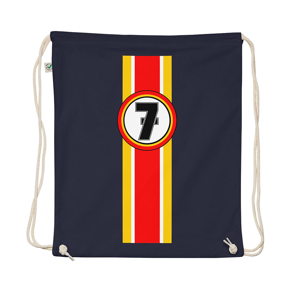 Miniatura: Organic cotton drawstring bag Seven2