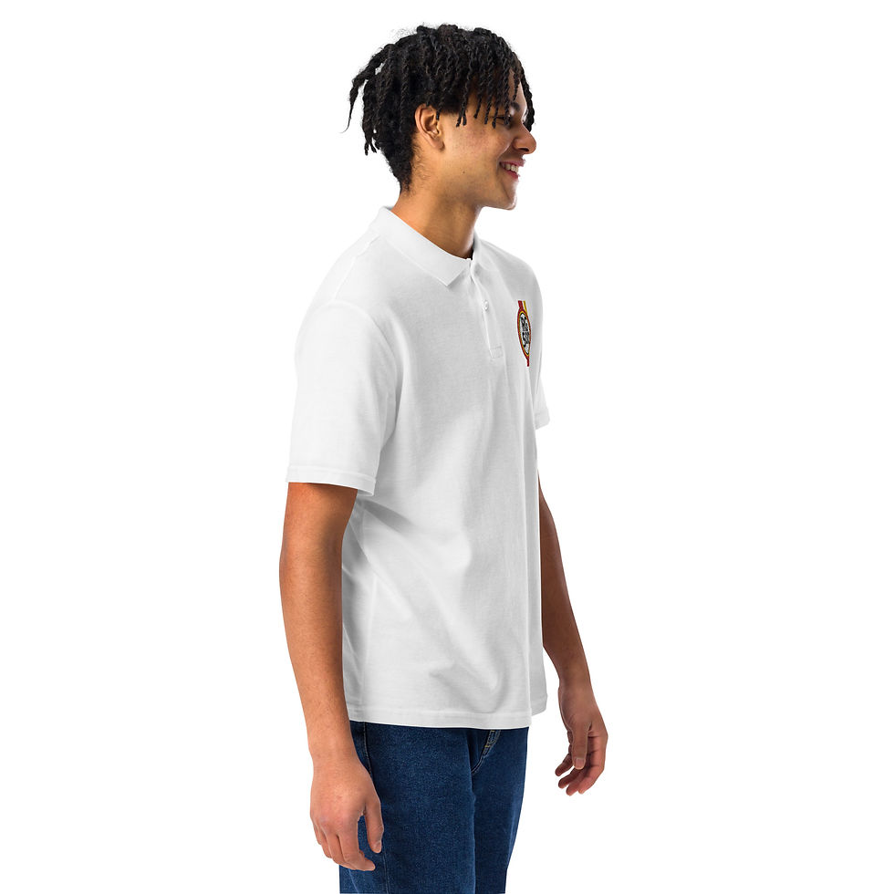 Miniatura: Unisex pique polo shirt RG3