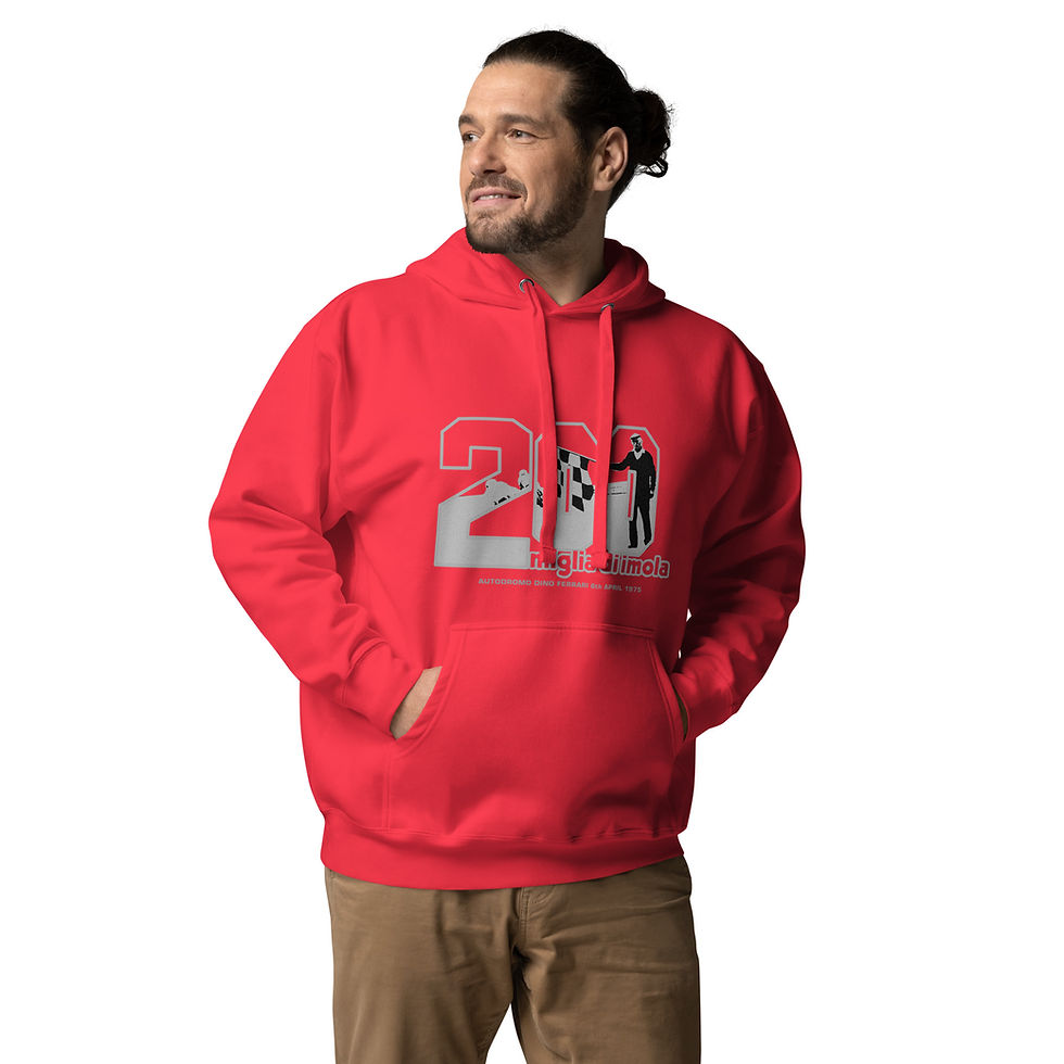 Miniatura: 200 Miglia 1975 Felpa Cappuccio W Unisex