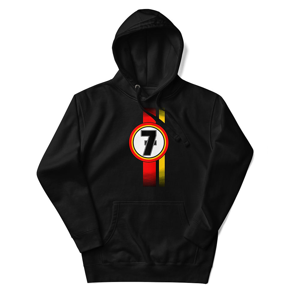 Miniatura: Unisex Hoodie Seven3-1 BK