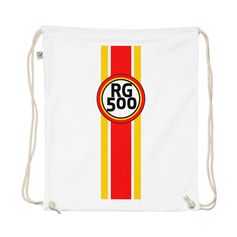 Miniatura: Organic cotton drawstring bag RG2