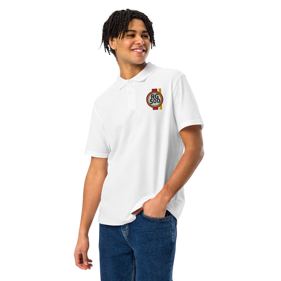 Miniatura: Unisex pique polo shirt RG3