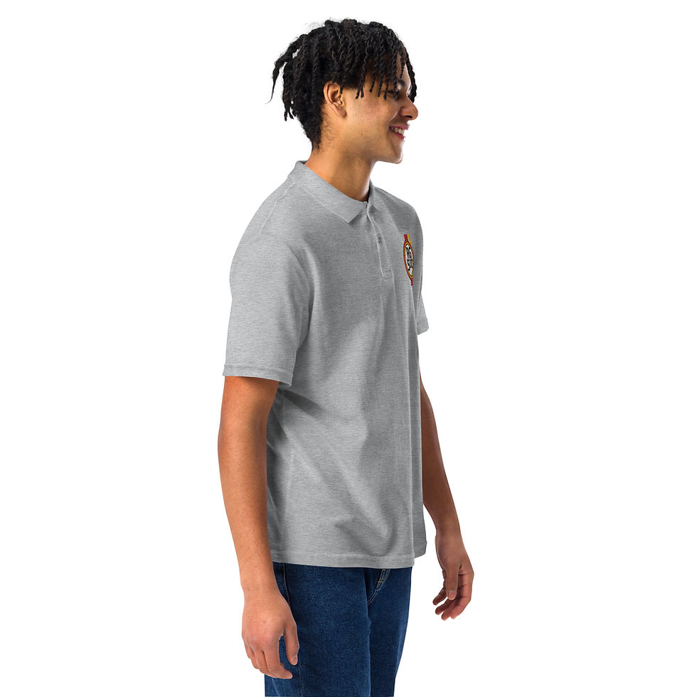 Miniatura: Unisex pique polo shirt RG3