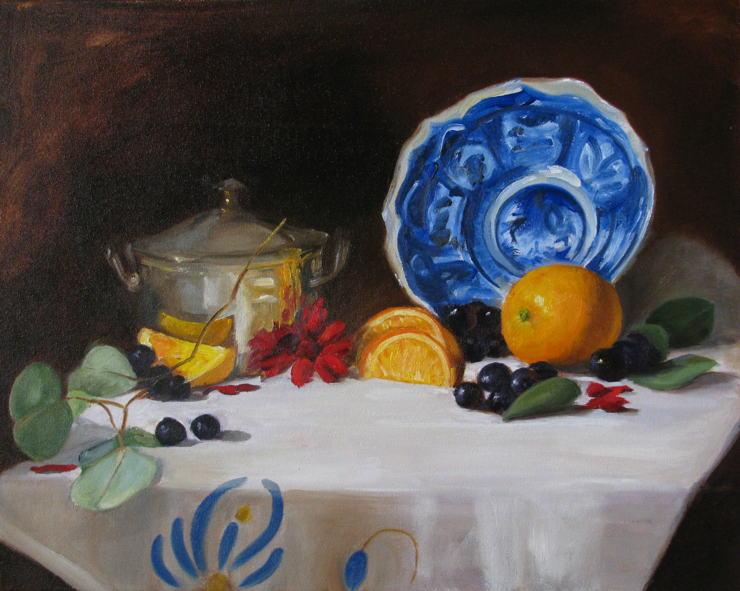 Red, White and China Blue
