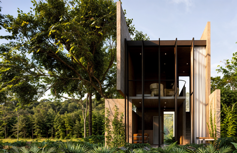 cabaña de una habitación