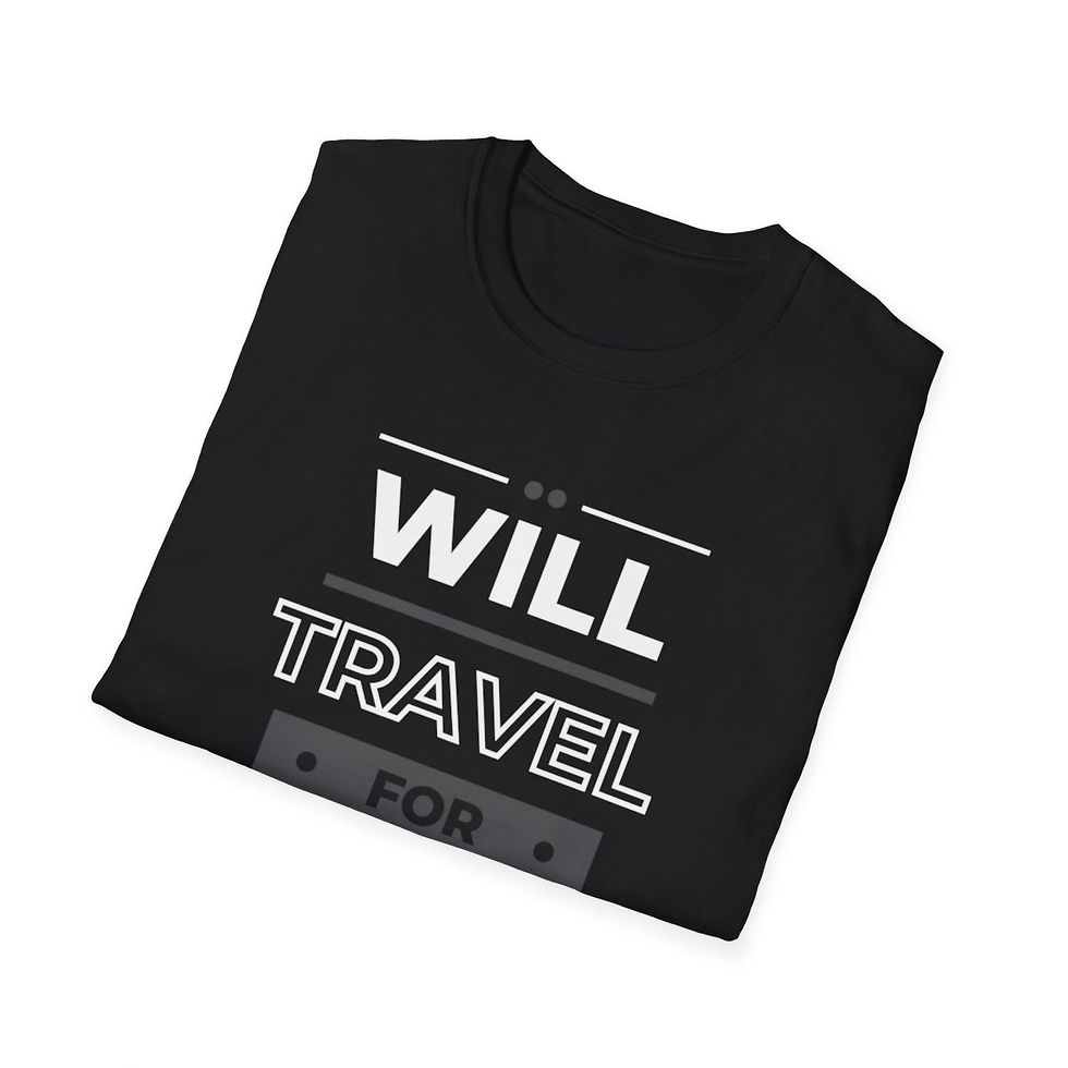 Thumbnail:  Will Travel for Fufu (Black)