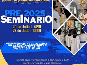 Convocan al Pre Seminario 2025 en Ciudad Valles: una invitación al discernimiento vocacional