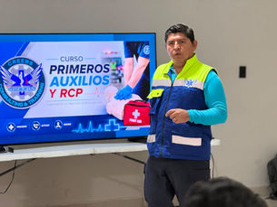 Concluye curso de primeros auxilios y reanimación cardiopulmonar para guías turísticos