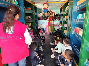 Gobierno Municipal promueve la lectura entre infancias de la Delegación La Pila