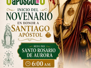 Inicia el novenario en honor a Santiago Apóstol en Tampamolón Corona