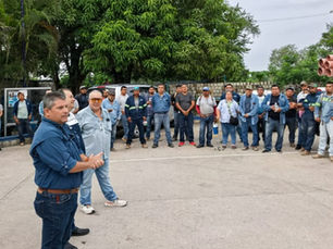 Se presenta al personal el nuevo titular de DAPAS