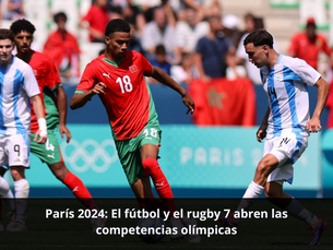 París 2024: El fútbol y el rugby 7 abren las competencias olímpicas
