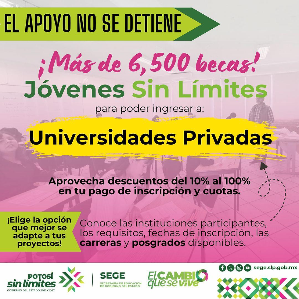 Gobierno del Estado obtiene más de 6 mil 500 Becas Universitarias
