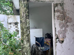 Severos daños presenta edificio del Asilo de Ancianos San Martín de Porres