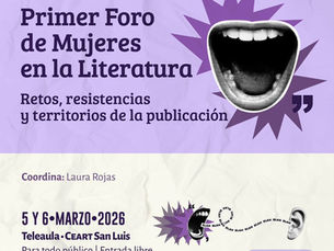Gobierno Estatal impulsa el primer foro de mujeres en la literatura