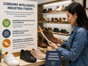 Consumo de calzado se mantiene estable pese al aumento de precios, asegura gerente de reconocida cadena zapatera