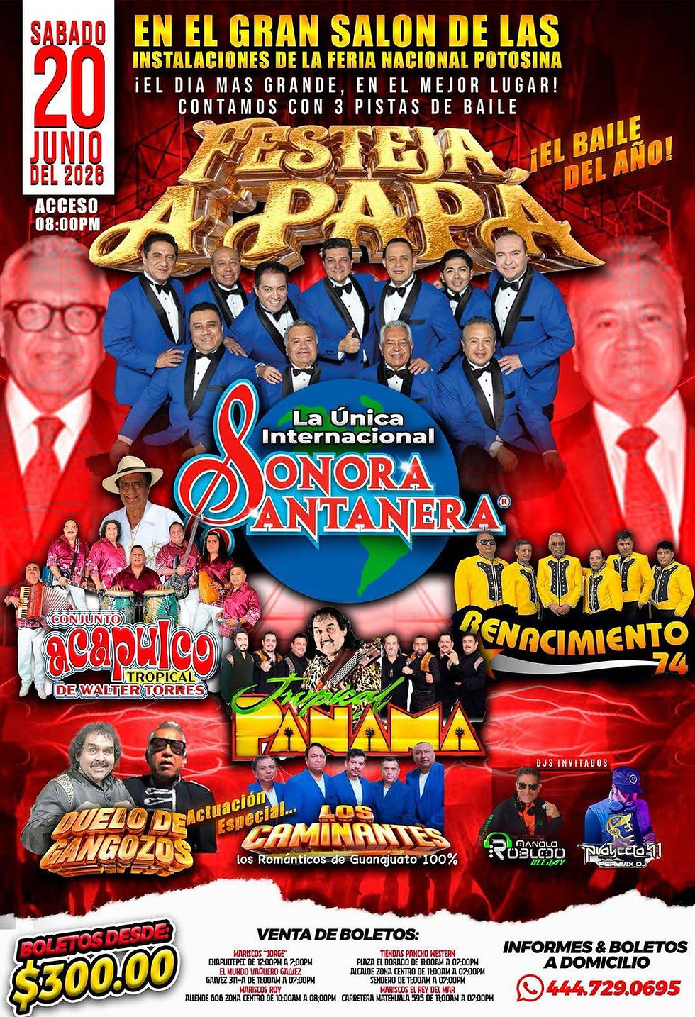 Música Sin Límites llega a la Fenapo con festejo a los papás