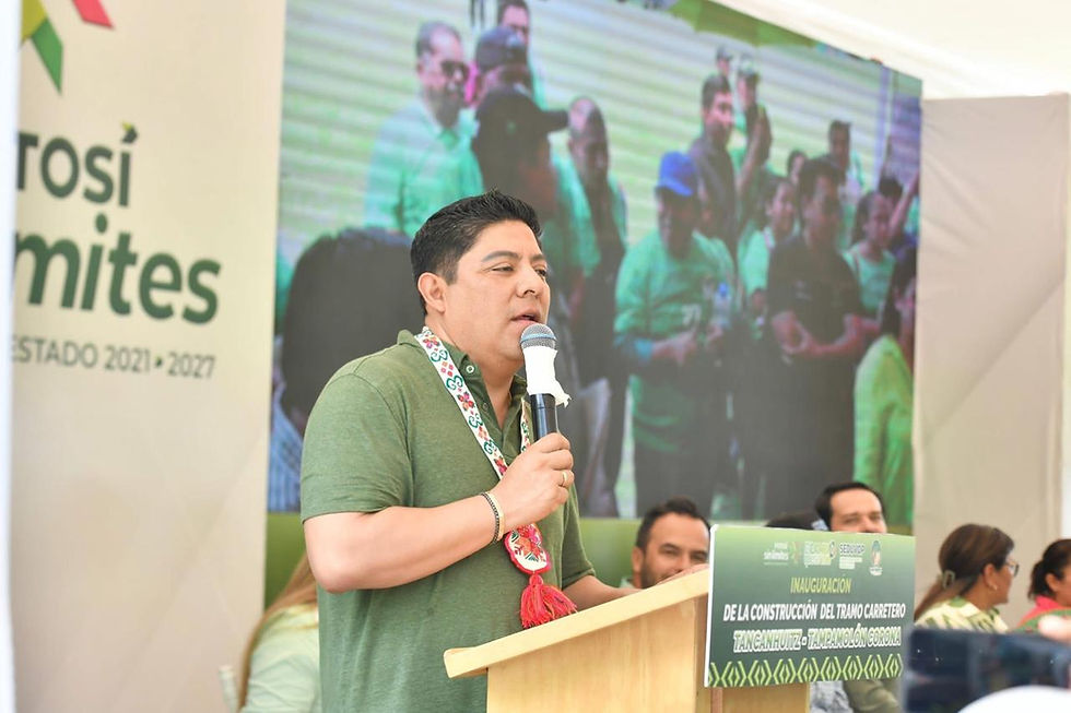 Ricardo Gallardo, el gobernador mejor evaluado del país por segundo mes consecutivo