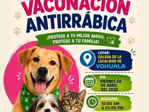 Invitan a jornada gratuita de vacunación antirrábica en Tampamolón Corona