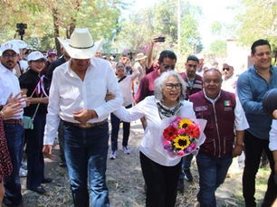 Rioverde arropa a Rita Ozalia y refrenda su compromiso con la organización de Morena