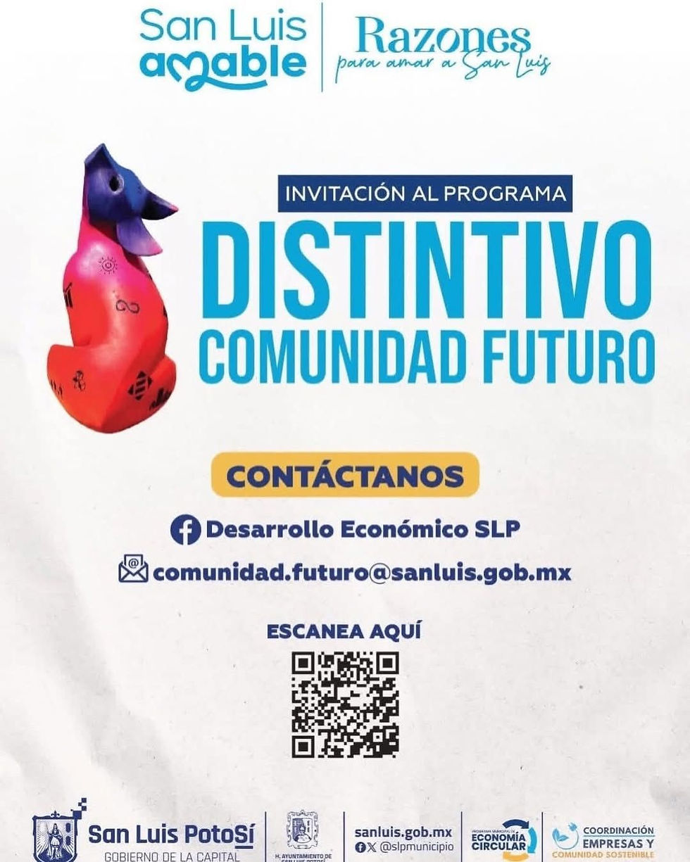 Gobierno de la Capital abre convocatoria 2026 del Distintivo Comunidad Futuro