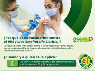 Gobierno Estatal iniciará vacunación contra virus Sincitial Respiratorio para proteger a bebés