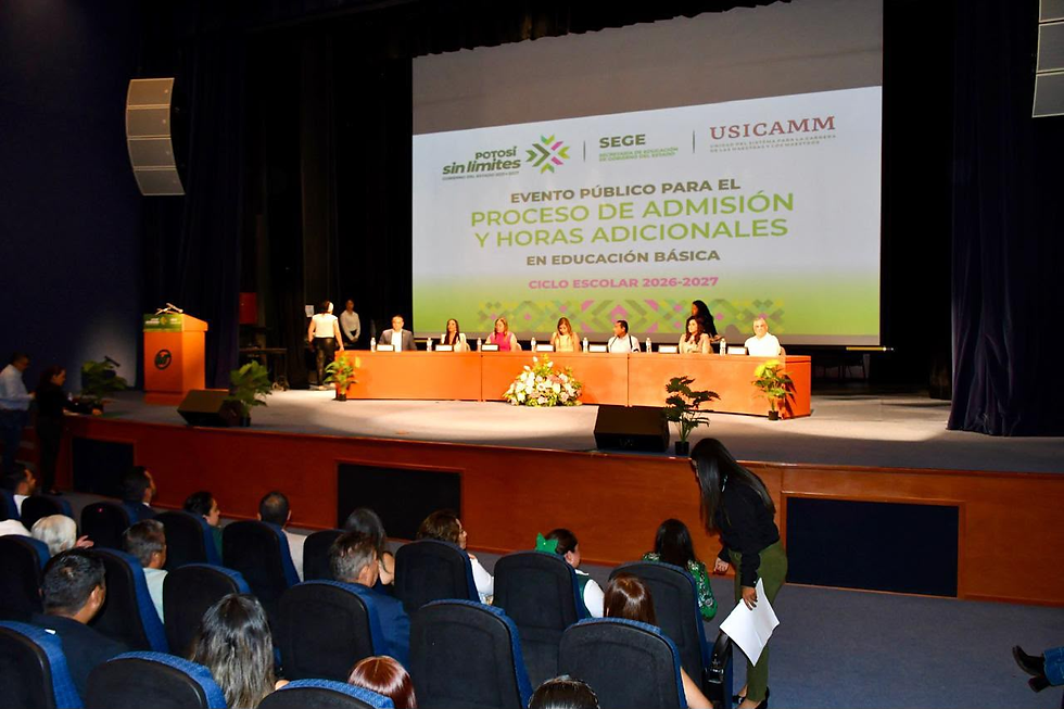 Docentes reciben 119 horas para atender necesidades en escuelas de San Luis Potosí