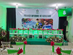 Presidenta de Tampamolón rinde su primer informe de resultados en su segunda administración