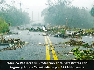 "México Refuerza su Protección ante Catástrofes con Seguro y Bonos Catastróficos por 595 Millones de Dólares"