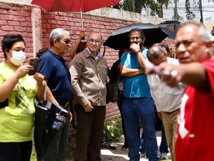 Supervisa Enrique Galindo rehabilitación de drenaje en Constituyentes