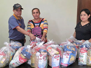 Gobierno de Aquismón entrega apoyos en Santa Anita Nueva Creación