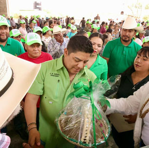 Ricardo Gallardo lleva más obra vial y deportiva a Ciudad del Maíz