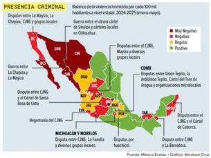 Destaca SLP balance de la vinolencia de México Evalúa