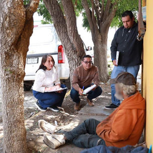 Gobierno Estatal brinda atención a persona mayor en situación de calle