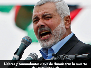 Líderes y Comandantes Clave de Hamás Tras la Muerte de Ismail Haniyeh