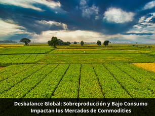 Desbalance Global: Sobreproducción y Bajo Consumo Impactan los Mercados de Commodities