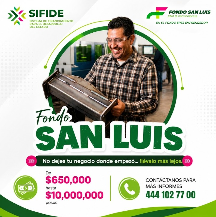 SIFIDE apoya a emprezas potosinas con financiamiento productivo