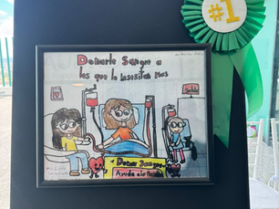 Alumna de Ciudad Valles obtiene el primer lugar estal en concurso nacional de dibujo sobre donación de sangre