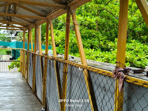 Puente peatonal del IMSS, convertido en foco de basura e insalubridad