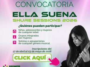 Gobierno Estatal lanza convocatoria ella suena 2026