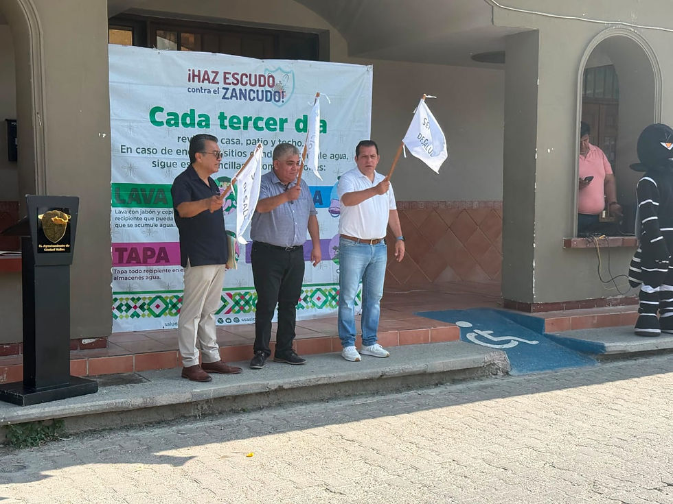 Inicia sexta Semana Estatal de Saneamiento básico en Valles