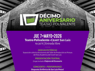 Estado celebra 10 años del teatro polivalente del Ceart
